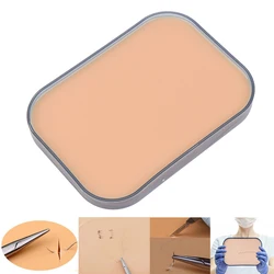 Silicone Fake Human Skin Model Suture Practice Pad Medical Surgical Train Tool
