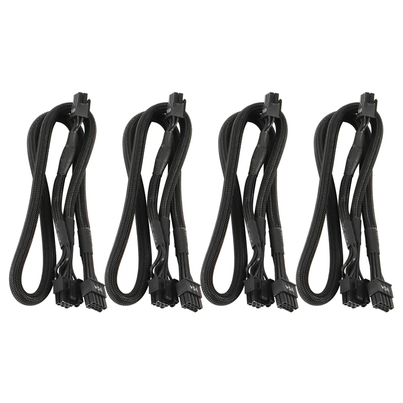 4X 8 PIN TO Dual 8 Pin 6 PIN PCIE VGA Power Supply Cable For EVGA Supernova G2 G3 G5 P2 T2 GS G+ 650 750 850 1000