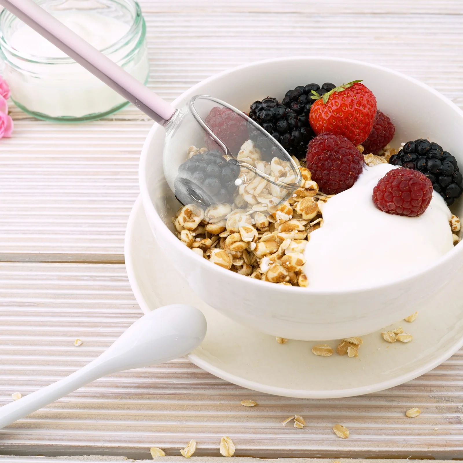 

Glass Soup Spoon Comfortable Handle Stirring Coffee Dessert Ice Cream Scoop Household Kitchen Essential Stirring Spoon