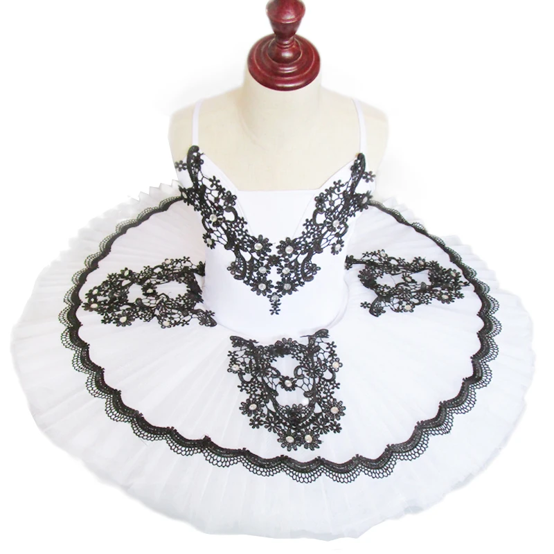 

White Ballet Tutu Skirt Ballet For Children's Swan Lake Costume Kids Belly Dance Costumes Stage Performance Dress