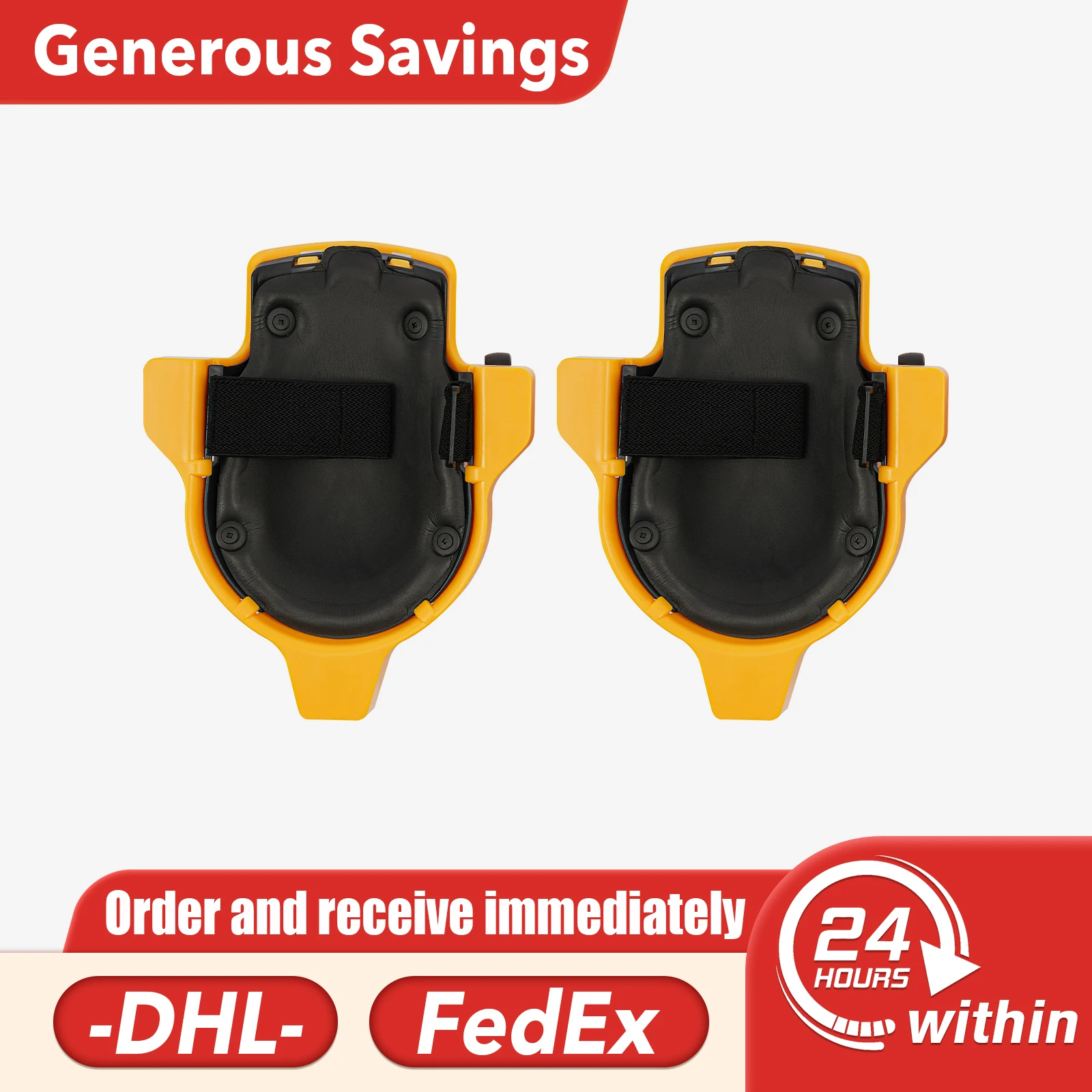 

Наколенники на роликах - 2 шт., гибкие скользящие накладки с 3 колесами, регулируемые ремни, эргономичный АБС-силикон, легкие, 1.45 кг