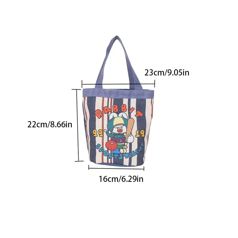 Wash Bags Animals Storage Bags Canvas Makeup Cosmetic Bags Cartoon Handbags Rabbit Korean Mummy Bags Women Tote Bags