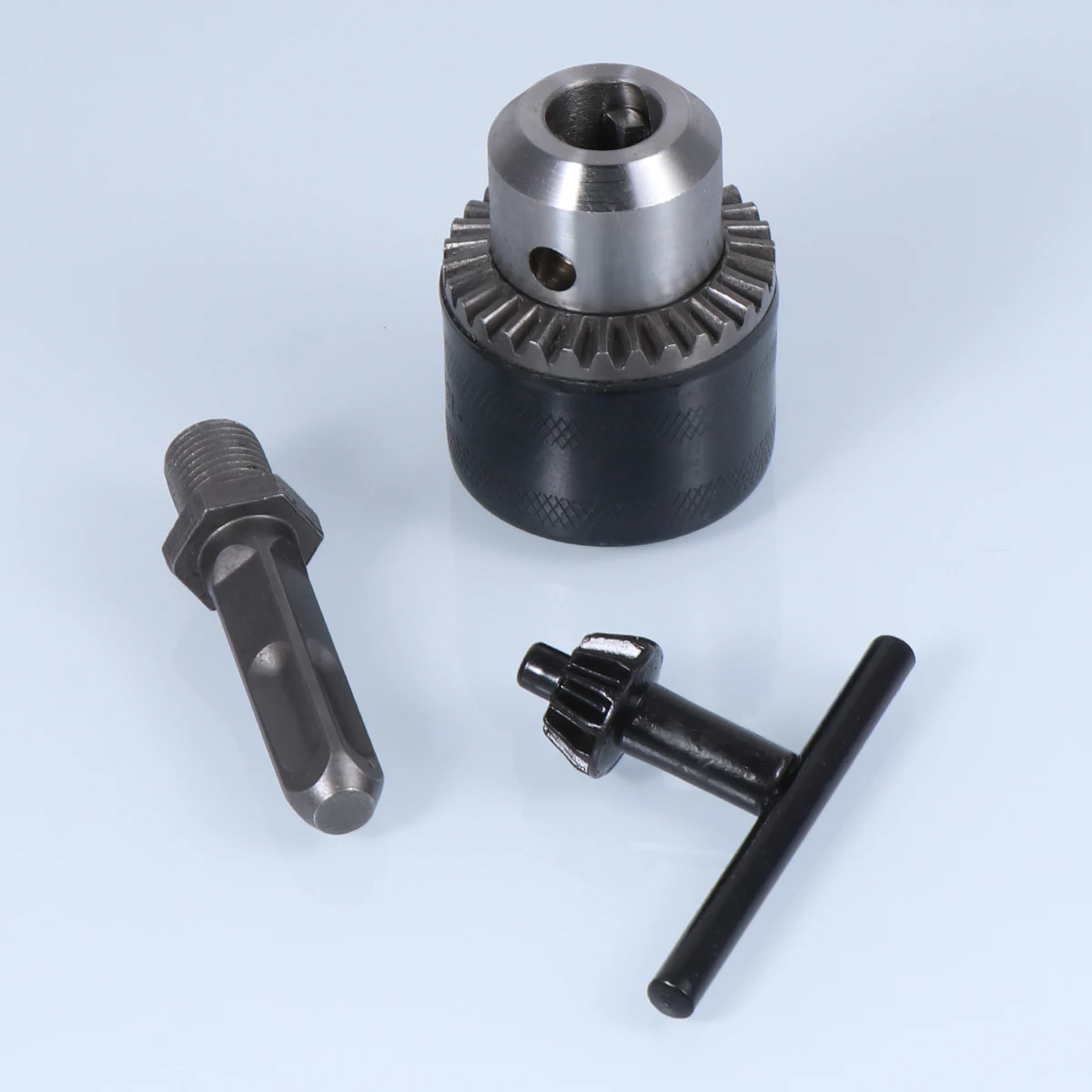 

3pcs Steel Drill Chuck Drilling Adapter Converter 1.5-13mm Drill Bits Converter Hand Drill Bits (Black)