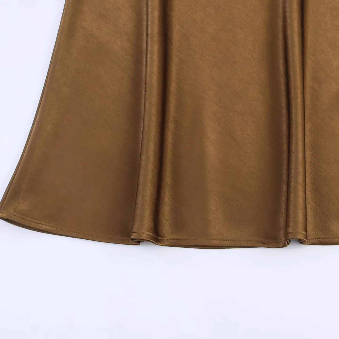 

Faionable Thiened f Skirt with Elastic Waist for Women Autumn 2025 New Sle Polyester Fiber Stand Fit Daily Wear