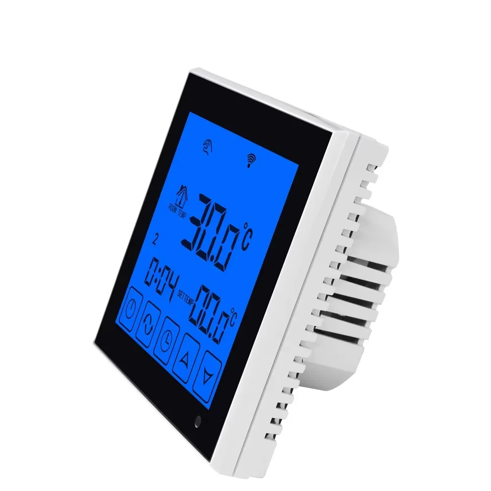 Heisen Wifi عنصر التدفئة الكهربائية التحكم في درجة الحرارة ترموستات لوحة كهربائية ترموستات #3