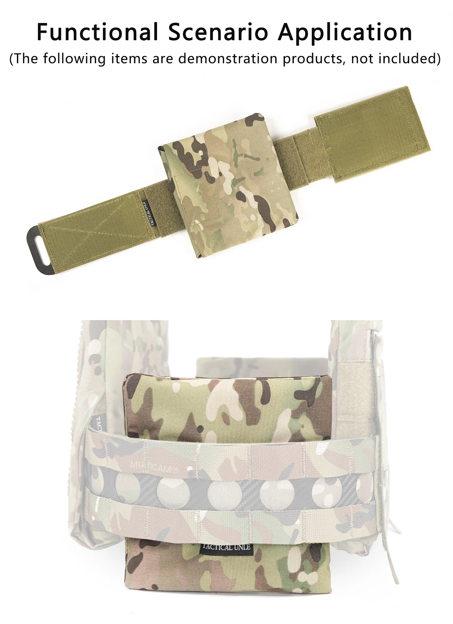 Tasche piastra laterale per Cummerbund Ferro Style 6 x6 Airsoft caccia attrezzatura tattica accessori WarGame campeggio all'aperto