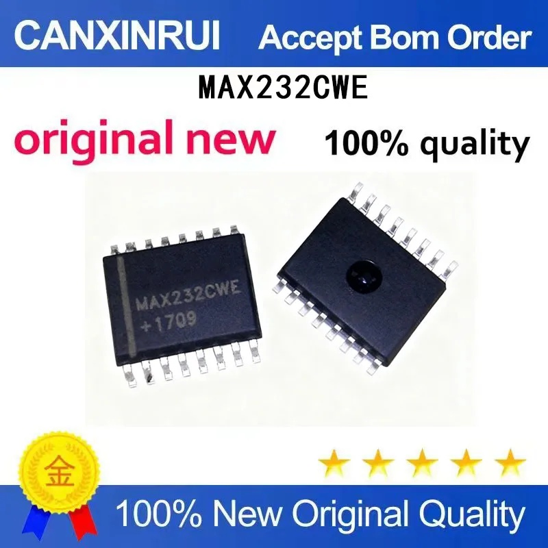 (5-100 Pieces) New stock MAX232CWE SOP