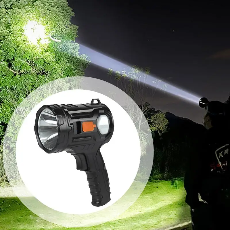 Outdoor Work Light Probe Spotlight LED Lamp 2200 Lumens Portable Flashlight LED USB Charging Outdoor Spotlight Powerful Light