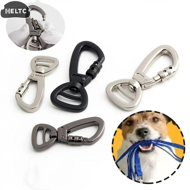 

Rotatable Carabiner Pet Leash Strong Pull Buckle Outdoor Rock Climbing Safety Quick-hang Spring Hook Dog Leash Metal Spring Hook