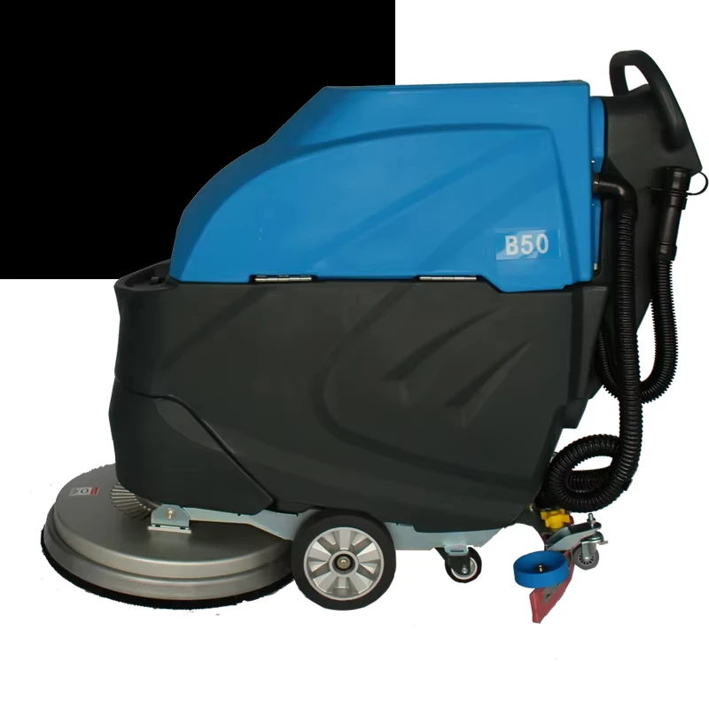 ماكينة تنظيف الأرضيات الصناعية من Walk- Behind موديل B50 معدات تنظيف مصممة من المصنع
