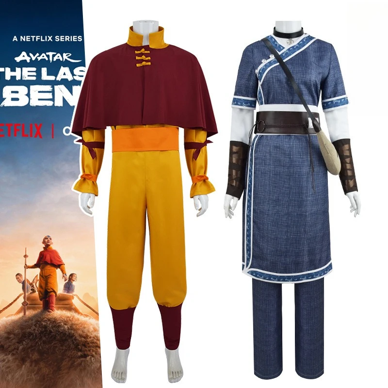 The Last Airbender Has The Same Cosplay Costume, Bumian Ang Catara Two-dimensional Cos Suit.