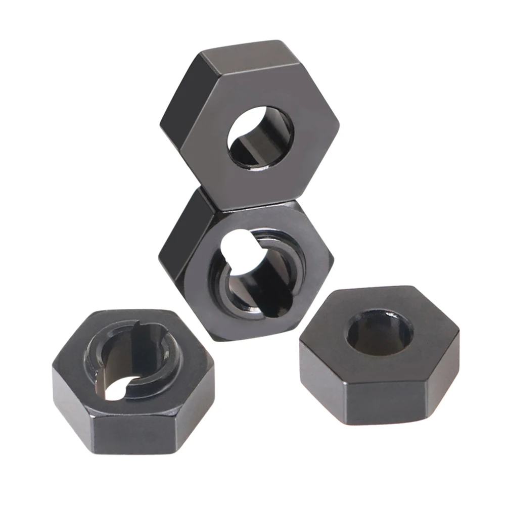 RC Aluminum Wheel Hex Wheel Adaptor Hub 4pcs for 1/18 LOSI Micro-B Buggy