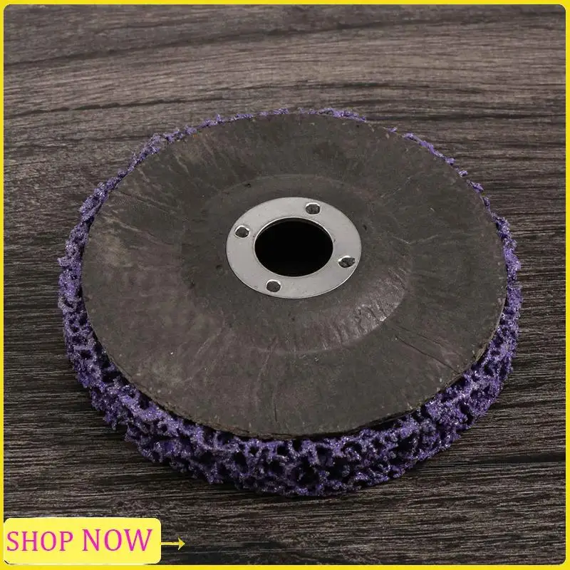

Especial 5Pcs Durable Poly Strip Disc Wheel 100X16mm Wood Metal Paint Rust Removal Clean Abrasive Tools For Angle Grinder