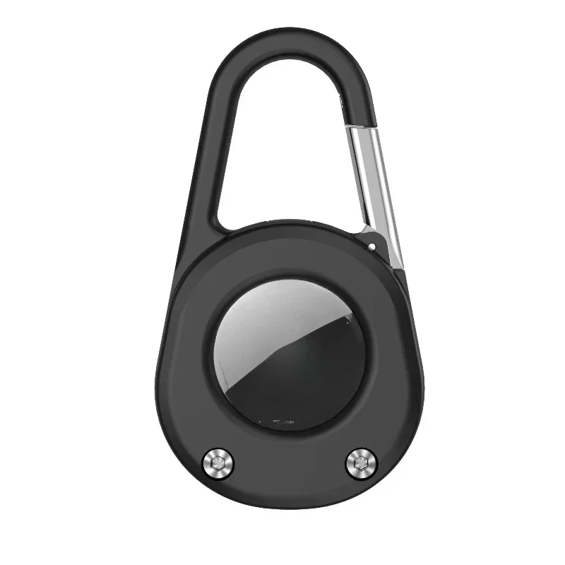 

For Apple AirTag Tracker 3-in-1 Waterproof Shockproof Silicone Case， Dustproof Protective Shell Equipped with Portable Carabiner