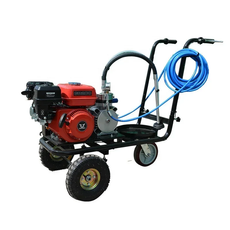 Automatic Airless Line Striper Cold Liquid Spray Painting Road Marking Machine Hand-push Thermoplastic Road Line Marking Machine