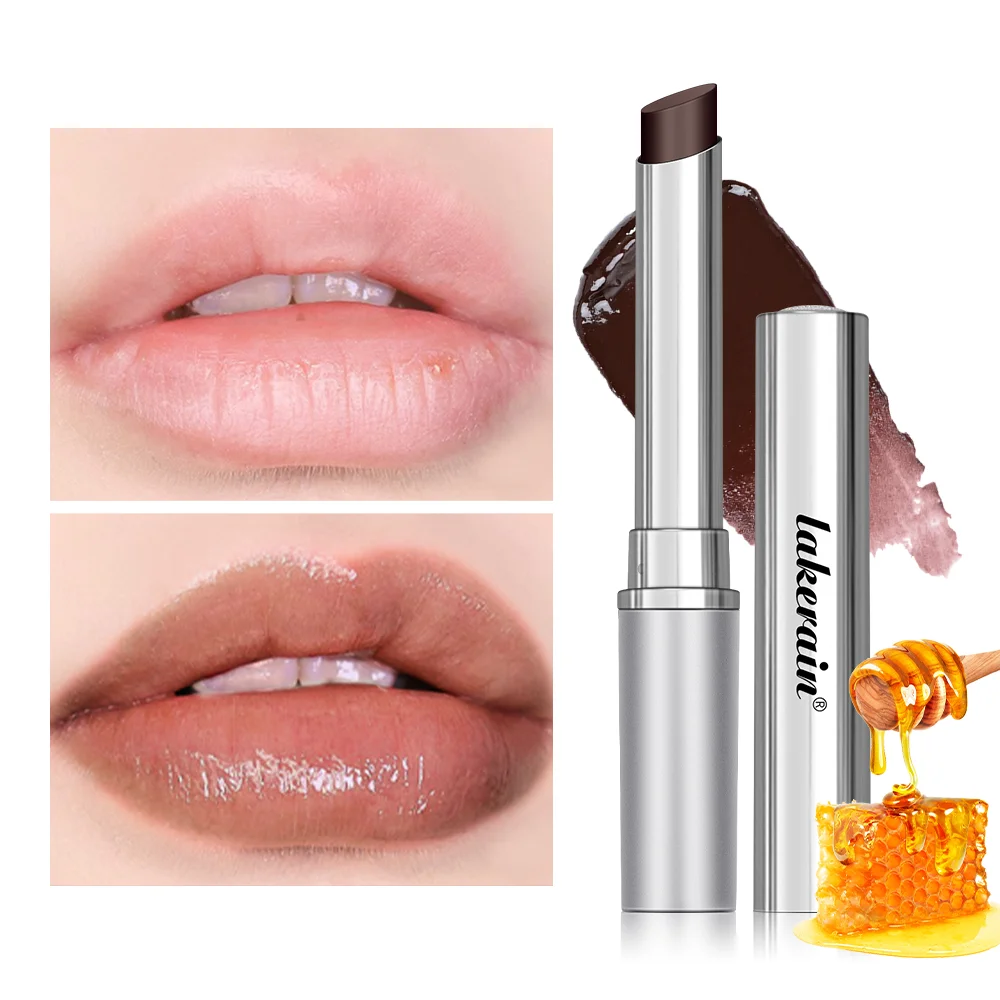 CliniqueBeauty 새로운 허니 무색 립밤 립스틱 오랫동안 지속되는 위생적인 ​​보습 립 플럼퍼 영양 메이크업 립 케어 화장품