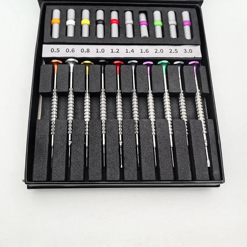 NFNF Precision Screwdriver Kit*10PCS for Watchmakers Watch Tools Nice Packing Box