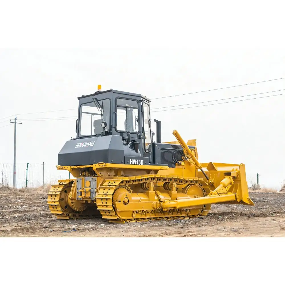 HW13D 130-horsepower crawler dozer | 13-ton mini hydraulic dozer factory | suitable for earthwork, land and road construction