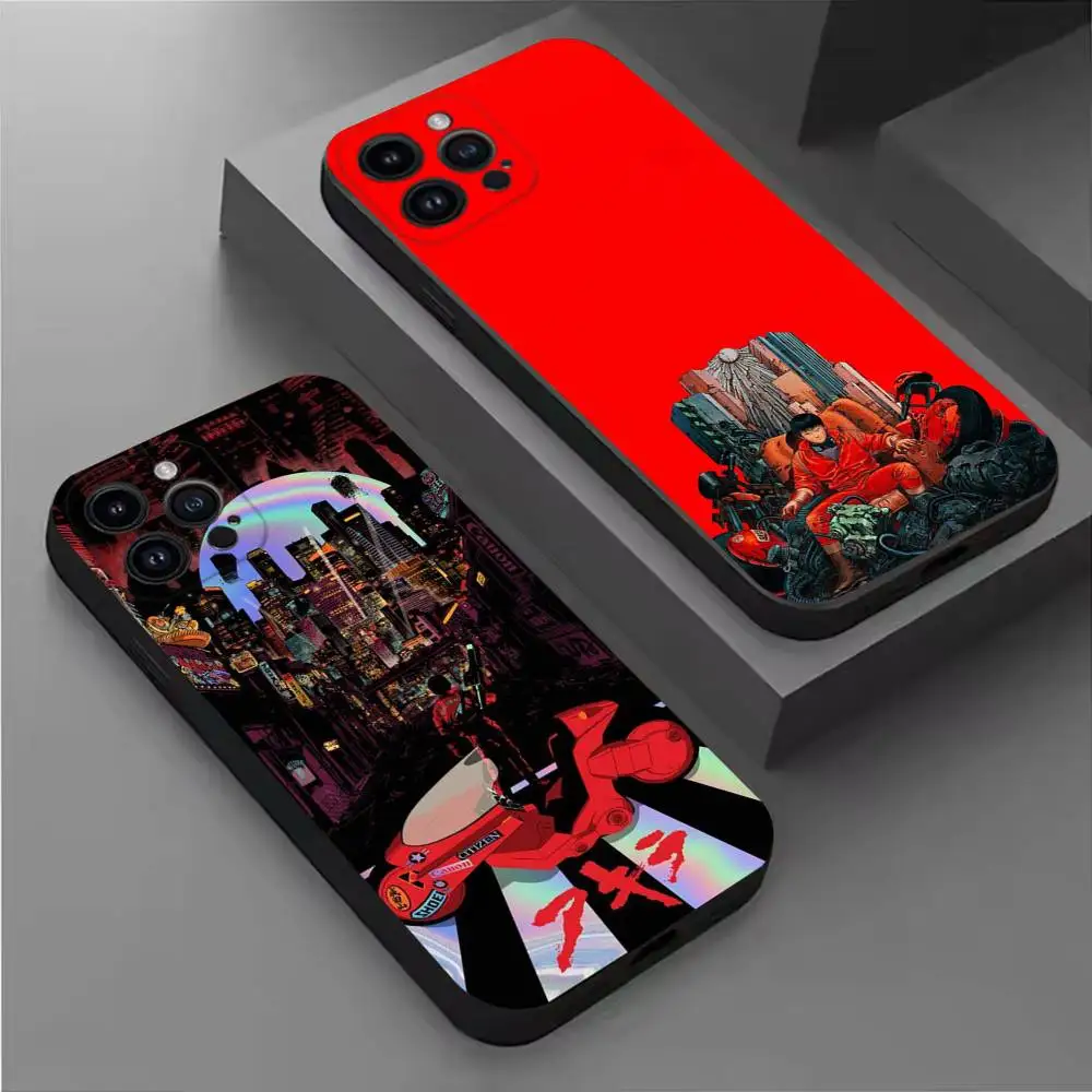 

Anime A-Akira Cool Phone Case For iPhone 17,16,15,14,13,12,11 Plus,Pro Max,XS,X,XR,SE,Mini,8,7,Soft Silicone Black Cover