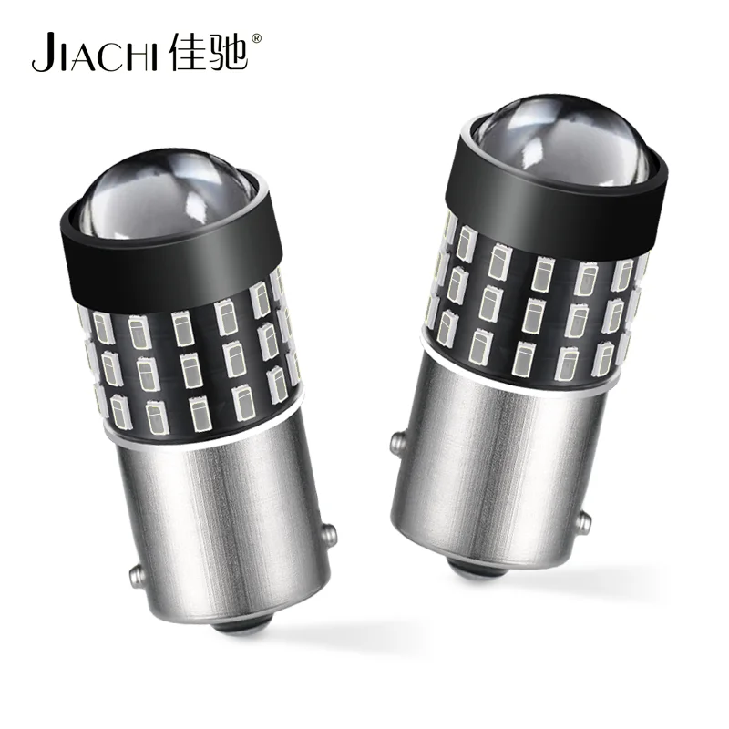 JIACHI Various Colors 2PCS 1156 BA15S P21W Led Bulbs Tuning Signal Lights 1157 P21/5W BAY15S 3157 3156 7440 7443 White Amber Red