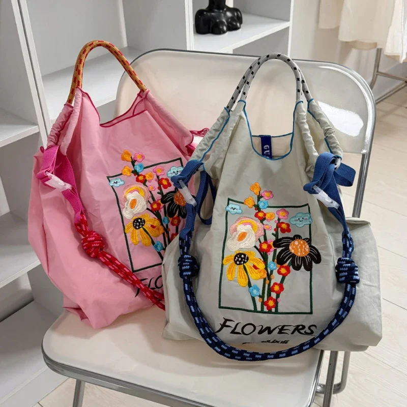 Small Tote Bags for Women Nylon Shopping Bag Hand-held Women Shopping Bag Designer Bags Mother Kids Bags for Girl Сумка Женская