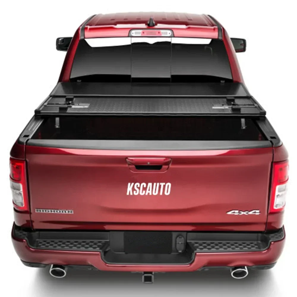 

F-150 Accessories Hard Tri Fold Tonneau Cover Tri-Folding Truck Bed Cover for Ford F150 F-150