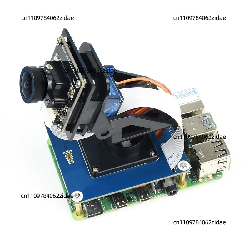 For Raspberry Pi 2-DOF Pan Tilt Hat PCA9685 Servo Driver TSL2581 Ambient Light Sensor Module