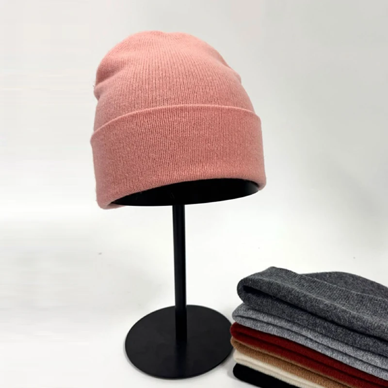 

Winter Hat Women Wool Beanie Knit Warm Soft Accessory For Autumn Cold Weather Skiing Sports Outdoor Luxury