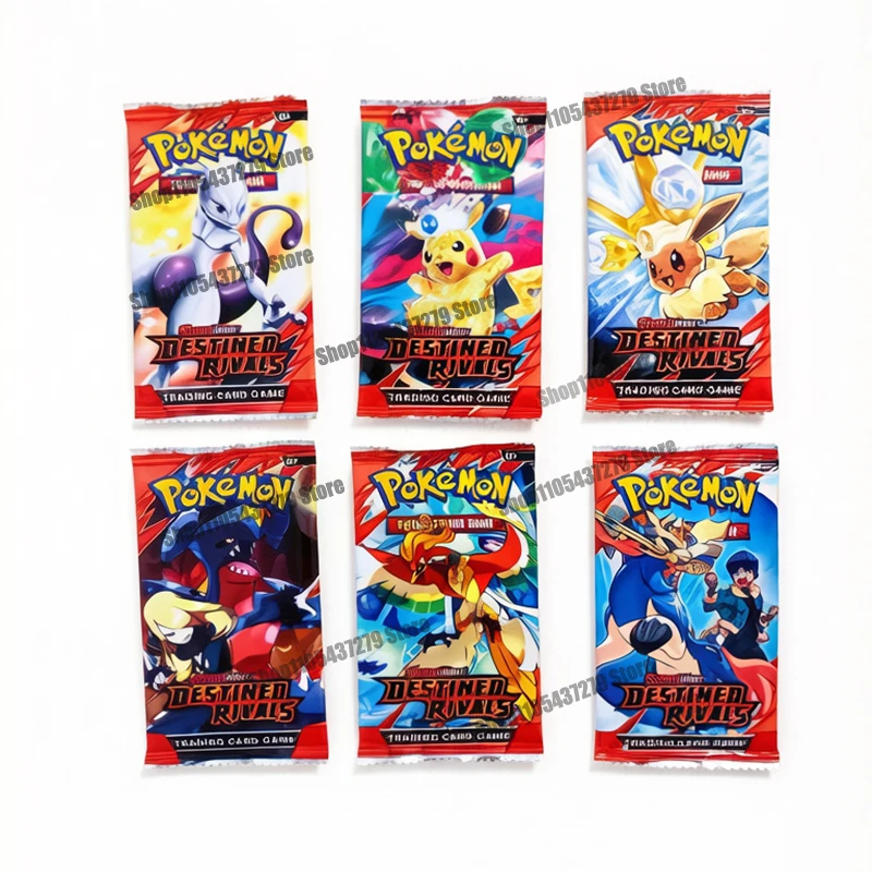 288 Stück Scarlet Violet Destined Rivals Englische Version TCG Classics Booster Box Sammelkarten 36er Pack Box