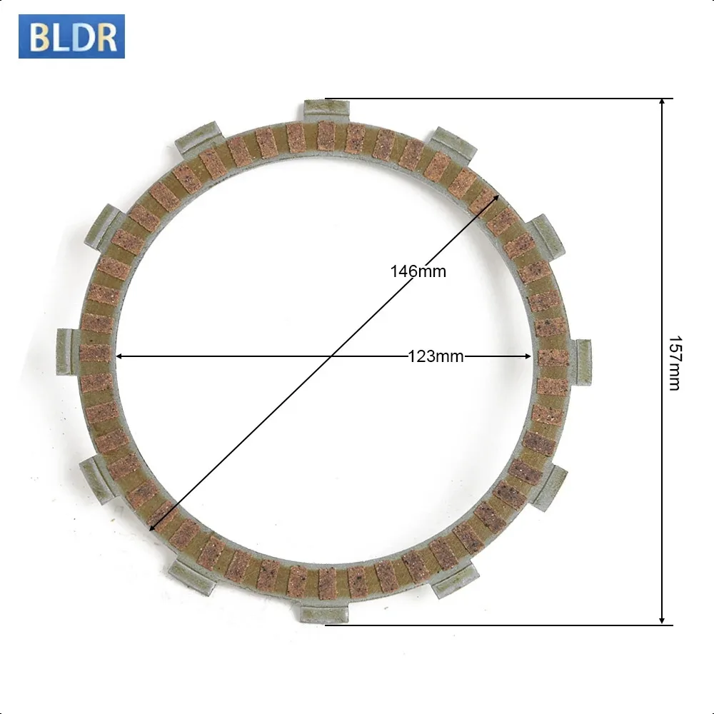 7pc Clutch Plate Friction Disc for Kawasaki ZZR400 ER-4N GPZ400R FX400R Ninja 400R EX400 KLE650 Ver/sys ABS	EN650 Vulcan view 2