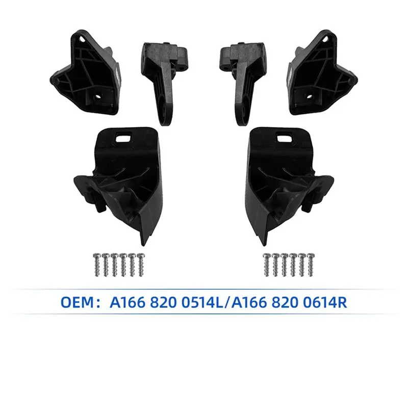 HOT-For GLS GL ML-Class W166 350 400 11-15 Repair Kit For Car Front Headlight Bracket RS Mount A1668200614 R,For M