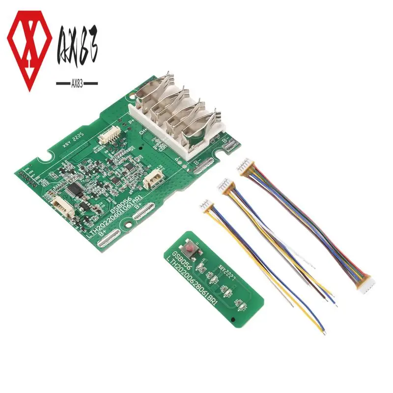 

AX83-Li- Battery Charging Protection Circuit Board PCB For Greenworks 40V Lithium Battery Lawn Mower Cropper Grass Cutter