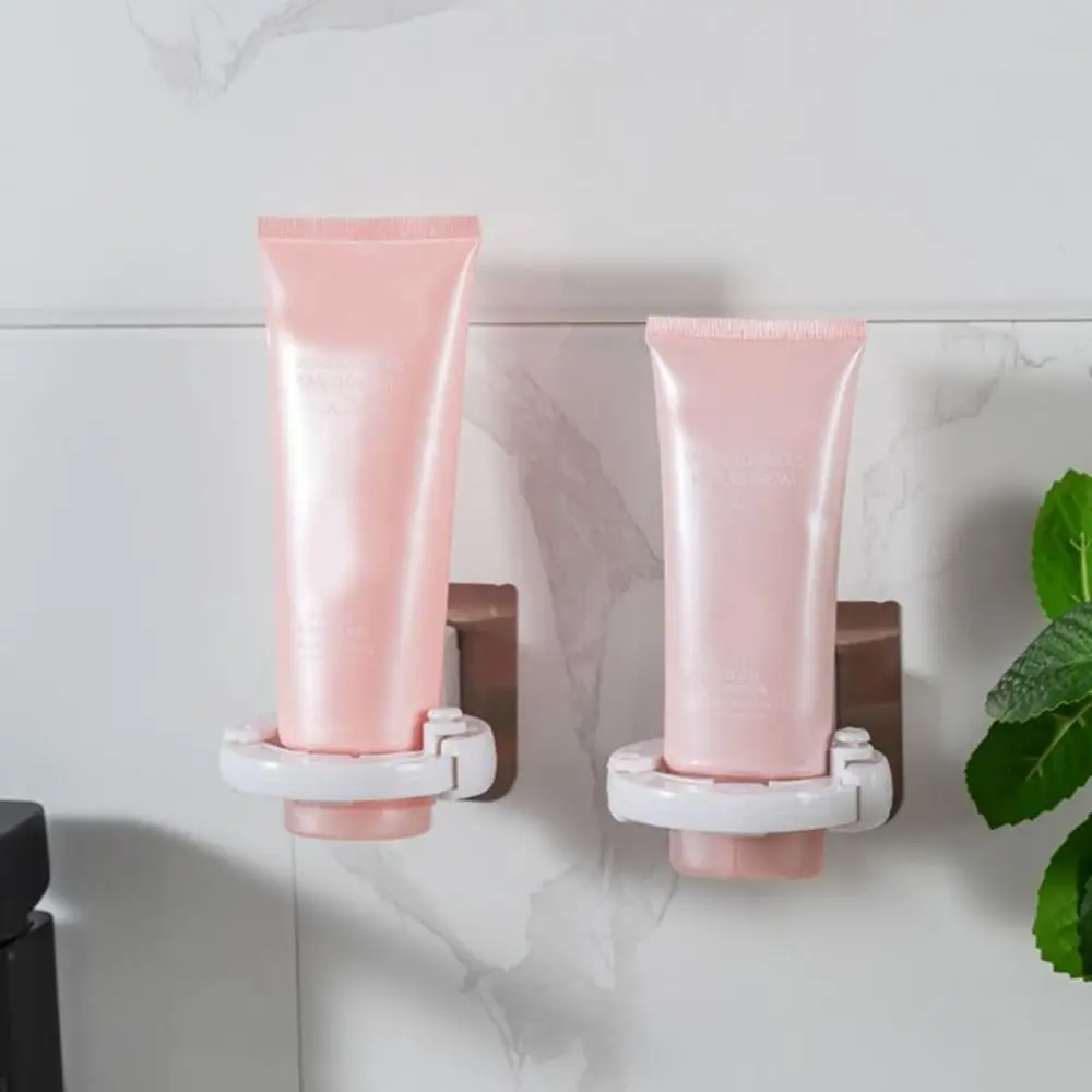 

Reusable Wall Mounted Shower Gel Self Adhesive Kitchen Hanger Shampoo Holder Bottle Rack Wall Hooks