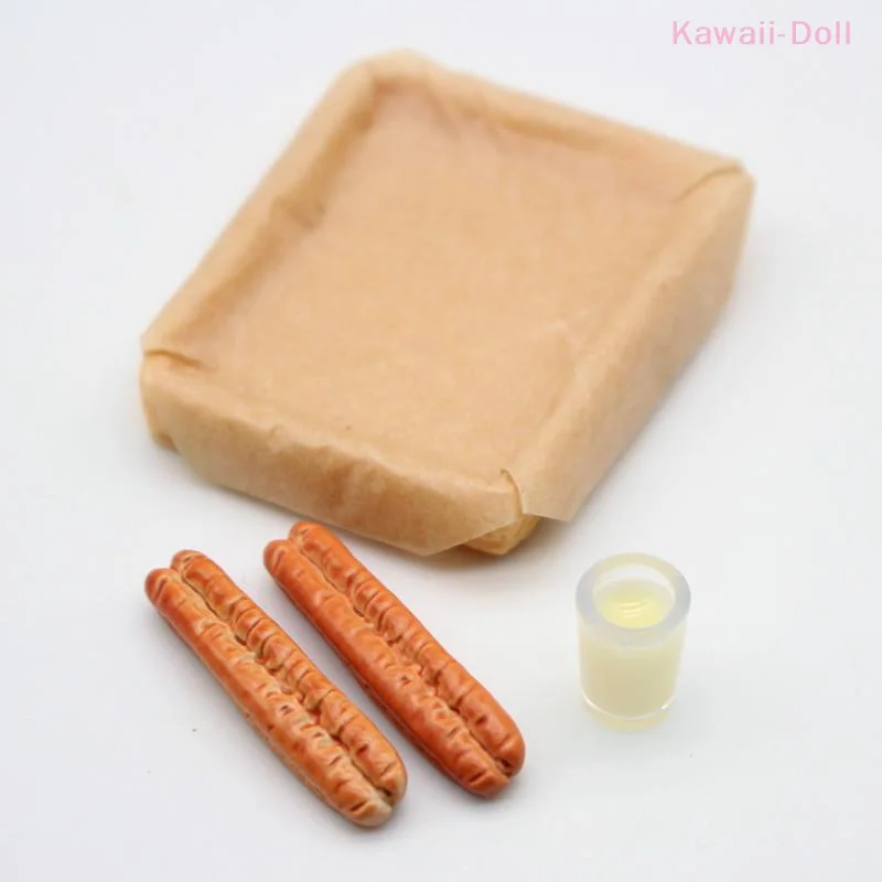 1 conjunto de varas de leite de soja em miniatura e massa frita conjunto modelo ornamentos brinquedo acessórios de cozinha fingir jogar brinquedo presentes