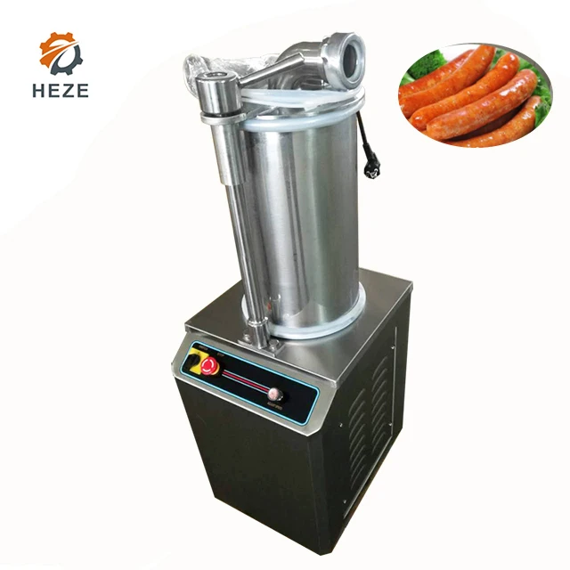 

Automatic Commercial Vacuum Sausage Industrial Commercial Meat Product Making Machine Sausage Stuffer With Twisting Function