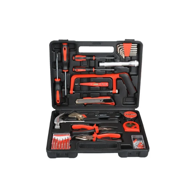 

Hardware combination tool set Source 32-piece household carbon steel real estate toolbox