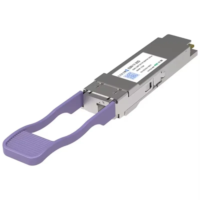 โมดูลไฟเบอร์ออปติก QSFP28 BIDI 100G 20km 1311Tx/1291Rx nm LR1 พร้อมหัวต่อ SFP LC 100G QSFP28