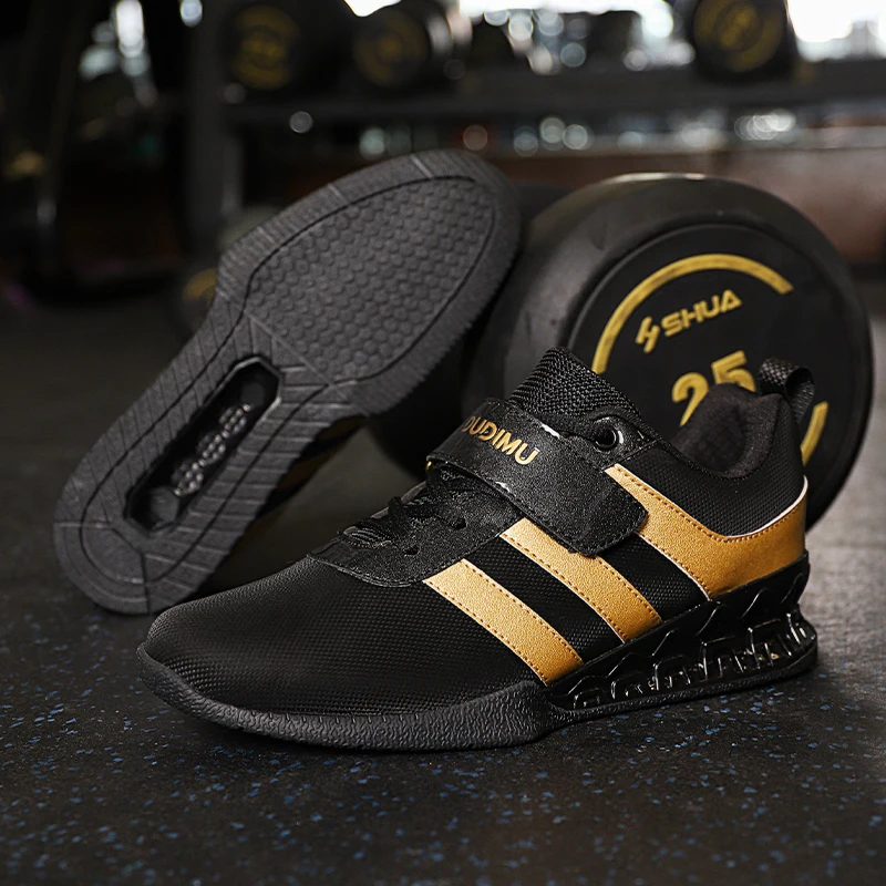 Profession elle Männer Powerlifting Schuhe Balance Kraft training Schuhe unterstützen Indoor Fitness Sneakers rutsch feste Gewichtheben Stiefel