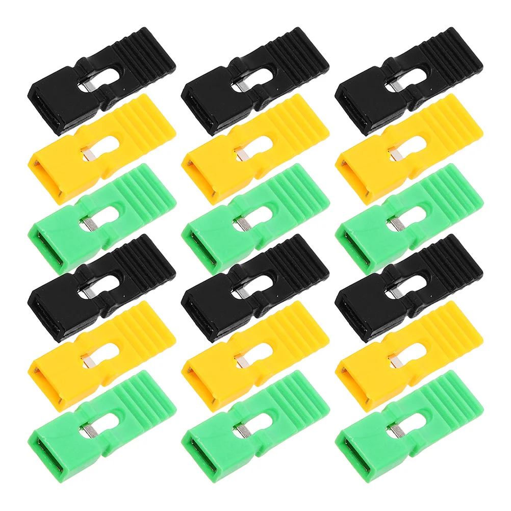 

30Pcs Short Jumper Caps Pitch 54mm Open Closed Circuit Board Connectors for Hard Drive Dvd Jumper Cap