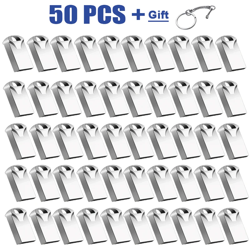 

50PCS/lot Super Mini USB Flash Drive 64GB Memory Stick 4GB 8GB Pen Drive 16GB 32GB U Disk Storage Device Free Laser Custom LOGO