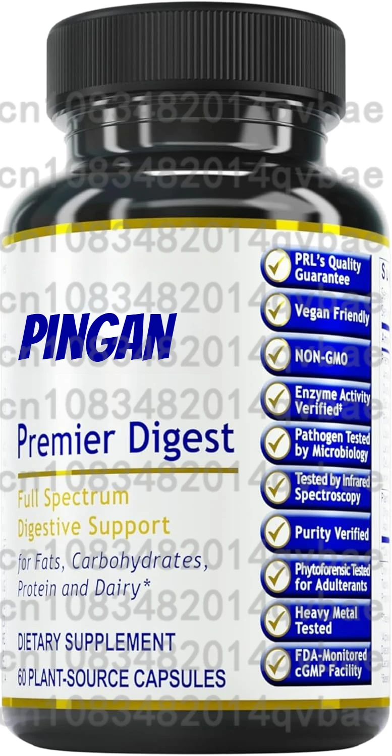

Probiotics Digestive Enzyme Capsules - Support Gut Health, Improve Digestion, Relieves Gas and Bloating, Immune Support