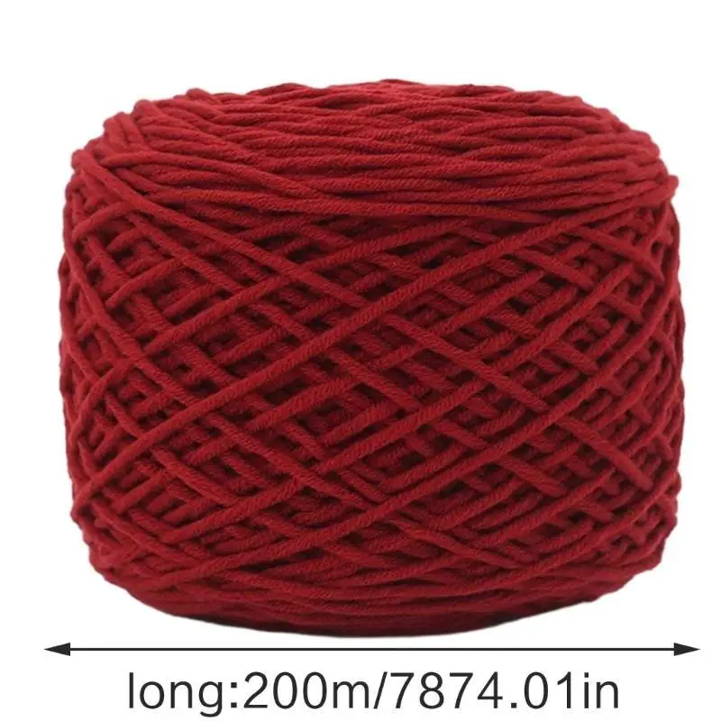 652F Vibrant Colors Tufting Nylon Yarn Suitable for Crocheting, Crochet, Craft Projects, and More 8 Strands Rug Making Yarn