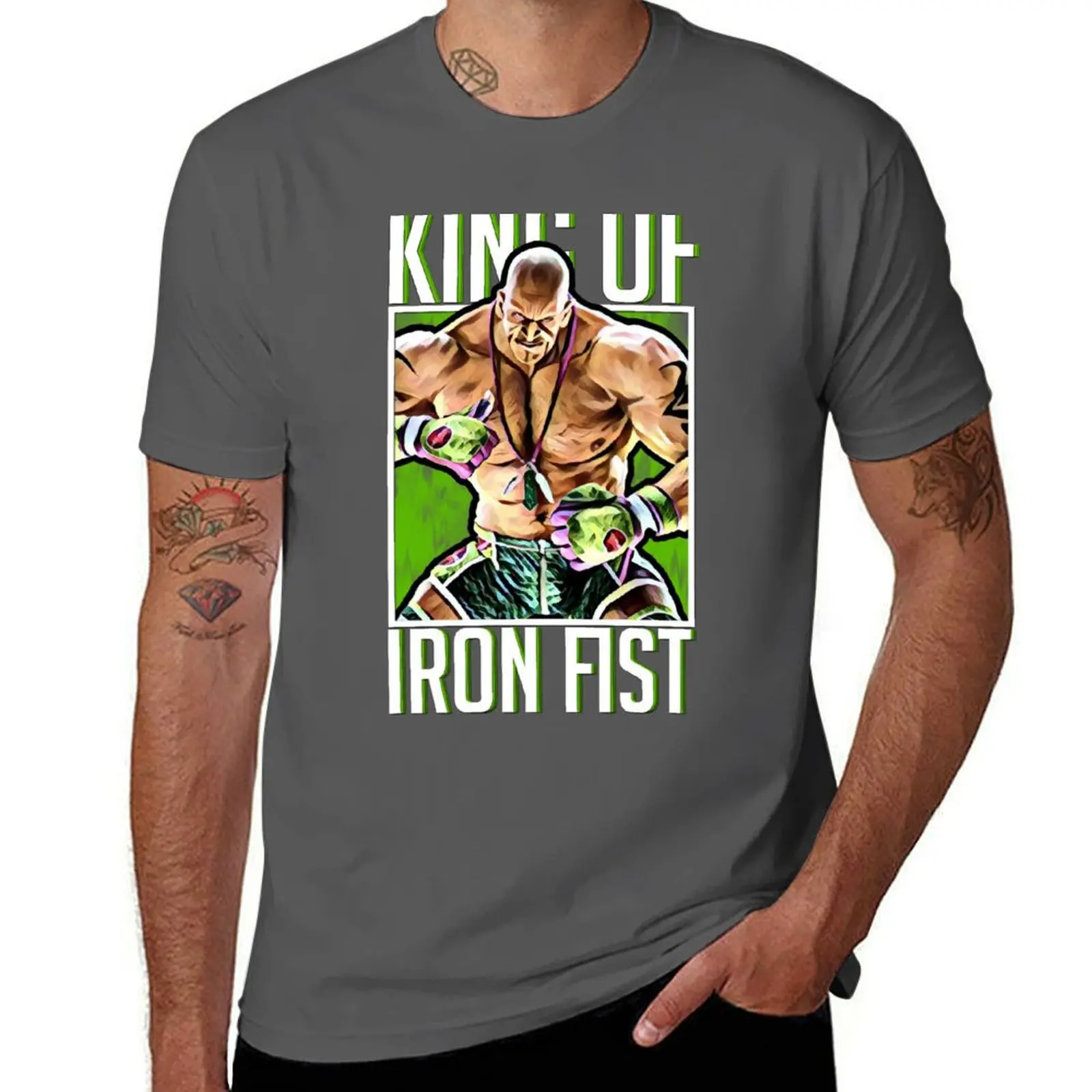 Футболка King of Iron Fist - Craig Marduk, повседневная модная футболка с принтом