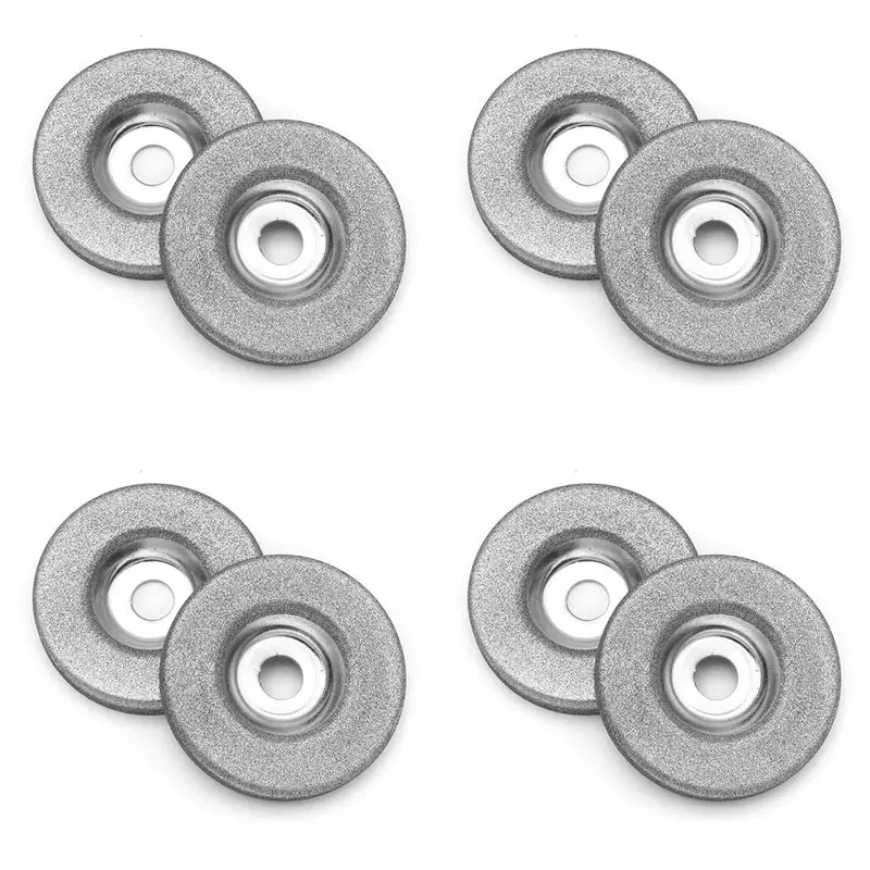 

LLCS-8Pcs 50Mm Diamond Grinding Wheel Circle Disc For Electric Multifunctional Sharpener Grinder Sharpening Accessories