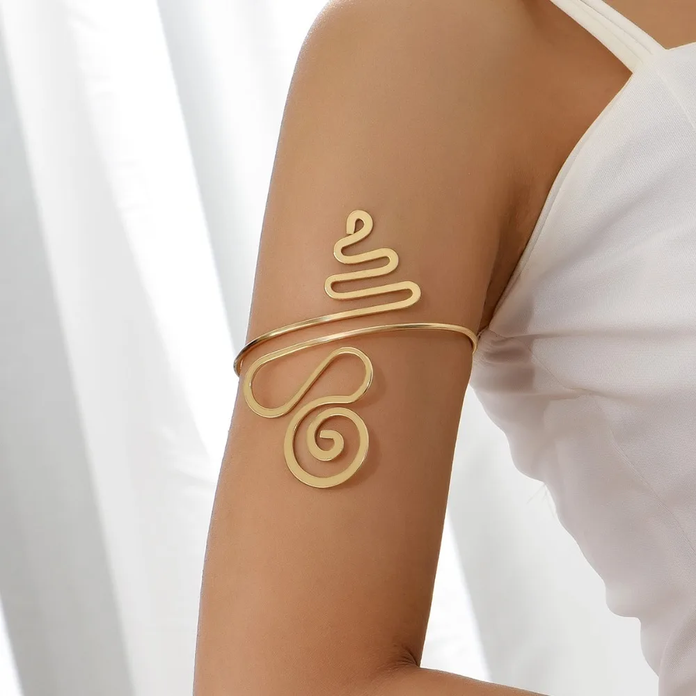 Этнический шикарный браслет на руку в богемном стиле, браслеты с преувеличенным геометрическим узором, регулируемые ювелирные изделия в стиле панк, готики, подарок, сексуальный