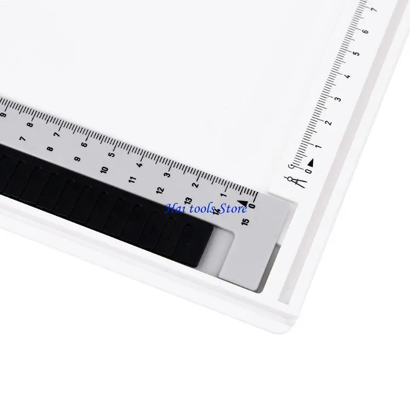 X37E Multi-function Drawing Board Tools Drawing Board Adjustable Parallel with Clear Rule Graphics Measurement