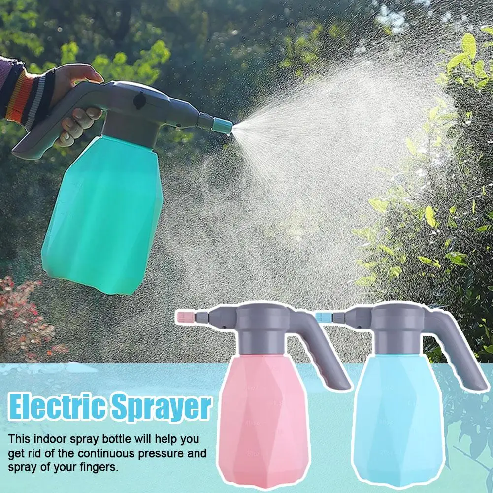 

2L Electric Sprayer Mister Automatic Watering Can Bottle for Car Garden Plant Pressure Sprayer Tool Rechargeable H6M9