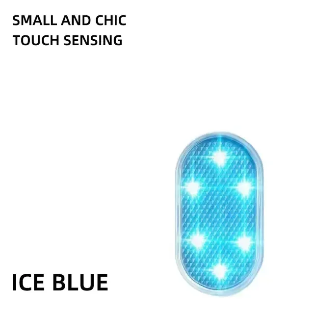 Auto Touch Binnenverlichting Hand Autodak Klittenband Plafondlamp Binnenautoverlichting Nachtleeslamp USB Opladen Leeslamp