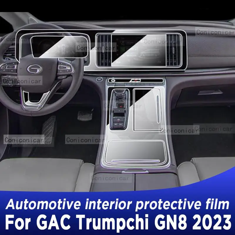 

Для GAC ALL NEW Trumpchi GN8 2023 панель редуктора экран навигации Автомобильный интерьер фотоэлемент покрытие от царапин