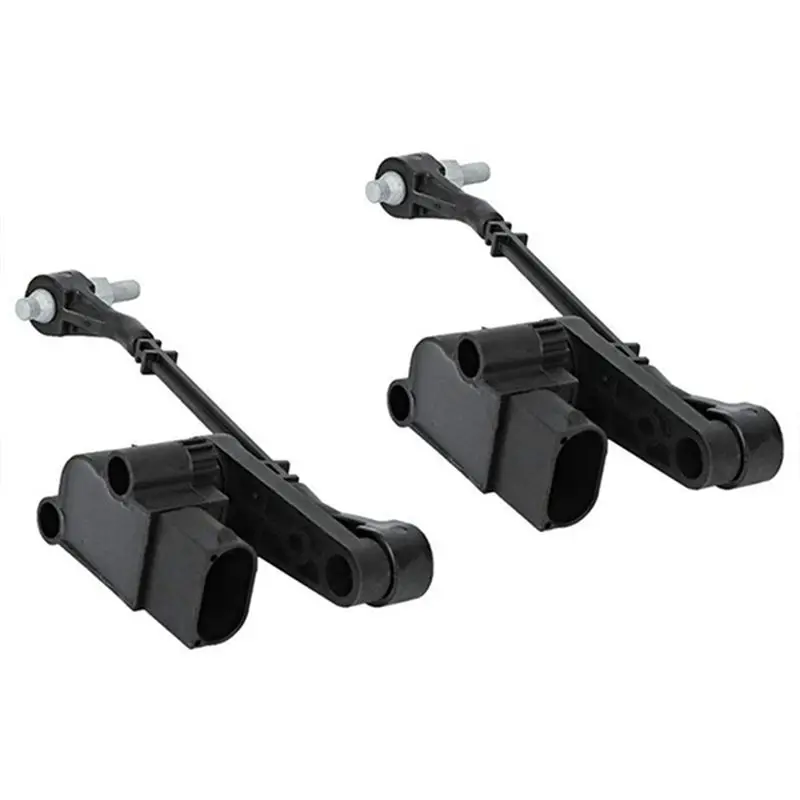 Durable-2 PCS Front Right Left Air Suspension Height Level Sensor Car Accessories Black Plastic For Range Rover L322 LR020627 LR